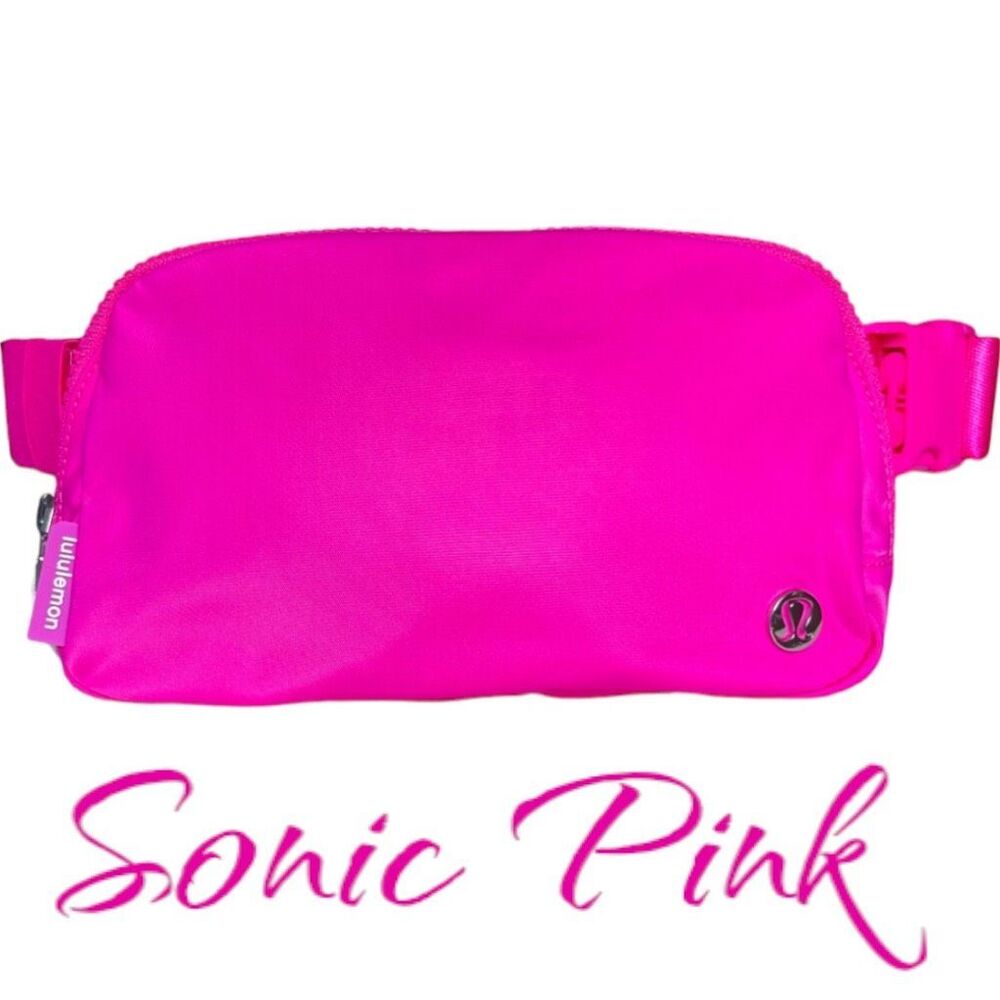 Lululemon Everywhere Belt Bag 1L – Sonic Pink – NWT